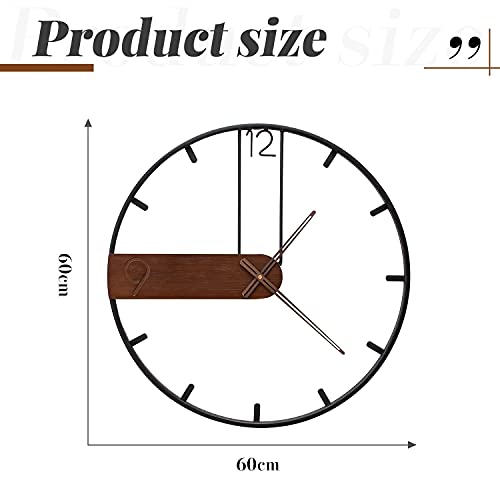 Yumyolk Grande orologio da parete in stile