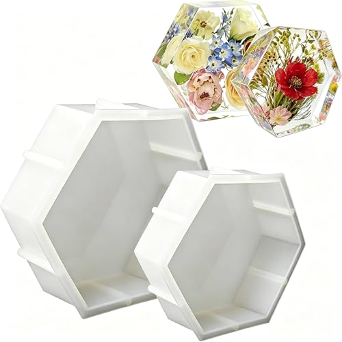 AOEDEO Hexagon Silicone Molds