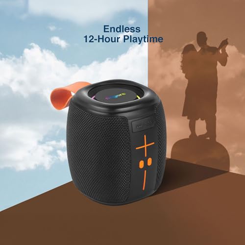 Image of FINGERS SoundNugget-BT6 Portable Speaker (RGB, BT, FM, MicroSD, USB, IPX4)
