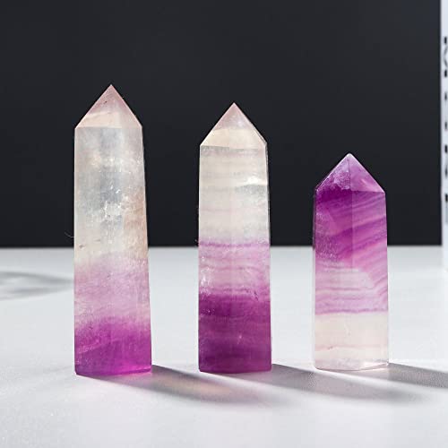 Fluorite de pastèque en prisme hexagonal, une pièce de collection ARKERO