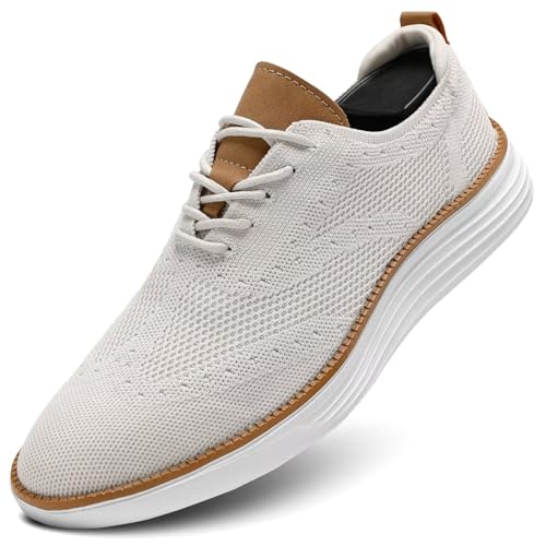 Mens Casual Loafers Shoes Slip On Walking Dress Sneakers Mesh Business Oxfords Work Lightweight Soft Sole Zapatos