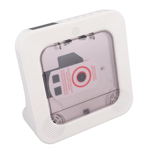 Zunate Reproductor de CD Portátil, Reproductor de CD de Escritorio Bluetooth 5.3 con Control Remoto y Pantalla LED, para Reproducción de Música en Casa con Soporte para, R, MP3 y
