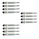 4/8/12PCS Turbo Diesel Heater Glow Plugs Compatible For Hyundai Terracan/Grace H100 / Galloper H1