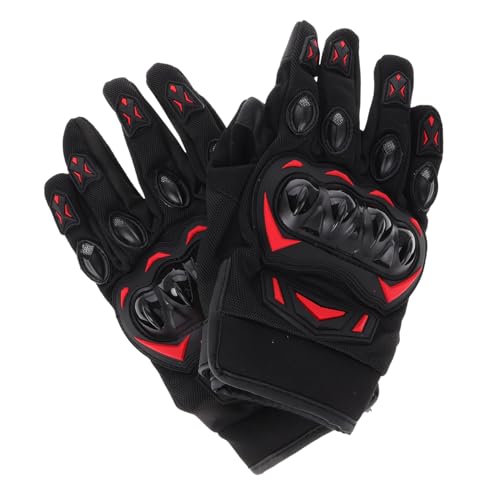 Gants de sport anti-dérapants Zhu Lowbu rouge pour vélo et gym