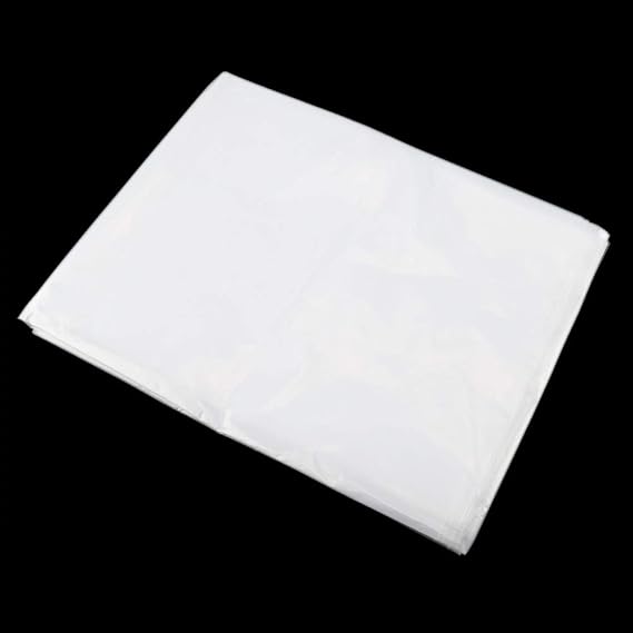 Greenhouse Bootstrap Farmer Plastic Dust Proof Clear Polyethylene Film - 90% Light Transmittance - 150-Micron Thickened Protective Film - Suitable for Seedling Raising, (2x2 M/6.56x6.56 FT)