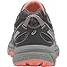 ASICS Womens Venture 6 Running Sneaker, Carbon/Mid Grey/Seashell Pink, Size 9 Wide