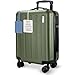 AVIO Jett 55cm Cabin Suitcase – Lightweight Hard Shell Carry On Luggage with 4 Spinner Wheels, Telescopic Handle & 3-Digit Lock – Airline Approved Cabin Bag