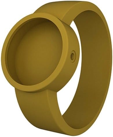 Moss Green O Clock Rubber Watch Strap by Fullspot - Small