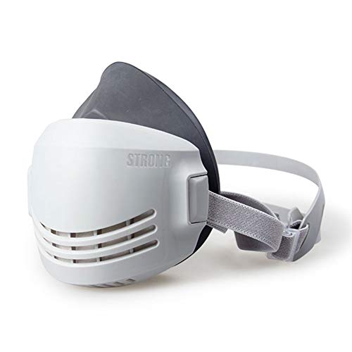 WORKCARE Half Face Cover, Reusable Anti-dust Safety Cover Respiratory with Replacement Filters (Include 10 Pcs)