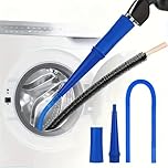 KSVS Dryer Vent Cleaner Kit, Vacuum Attachment, Bendable Dryer Lint Remover and Flexible Dryer Lint Brush, For Washer and Dryer Lint Remover etc, Dryer Cleaning (2 PCS)