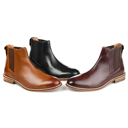 Image of Thomas & Vine mens Corbin Plain Toe Chelsea Boot