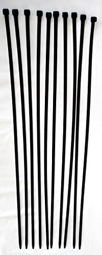 Retract-A-Gate Stair Banister Kit Straps (Black)