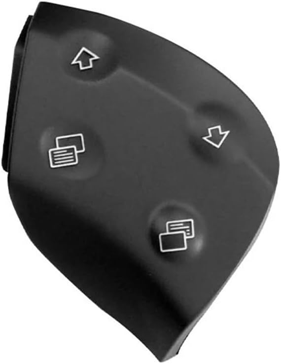 Car Steering Wheel Switch Control Buttons Car Multi-Function Switch Buttons Compatible with Mercedes Benz W203 C Class C200 C260 2038701451 (Color : Light Gray 1 Pair)