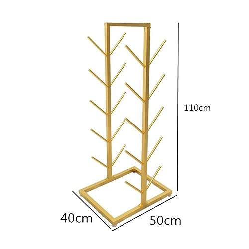 Support tapis de yoga en métal noir, rack robuste haut de gamme