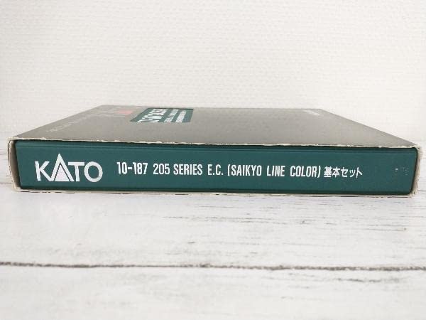 KATOｎゲージ10-187 205系埼京線色基本セット Amazon | Nゲージ KATO 10-187 205系 直流通勤形電車 (埼京線色) 4両