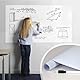 AMIGO Selbstklebende Whiteboard-Folie - Enthält eine Rolle Statisch Haftende Folie und 1 Whiteboard-Marker, Geeignet für alle Harten Oberflächen, kein Klebstoff oder Magnet Erforderlich 44cm x 2m