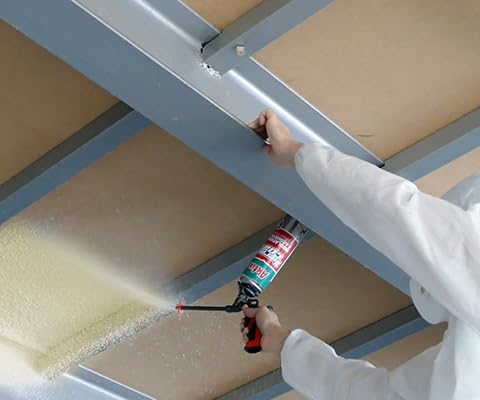 Akfix Thermcoat Spray Foam Insulation Kit (20 Board Feet) Closed Cell Expanding Sealant for Thermal & Acoustic Protection for Walls and Attic - Gun & Cleaner NOT Included |27.1 oz, 1 Pack