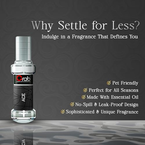 Image of Crab Premium Car Perfume with Ace Fragrance Spray | Long Lasting Spray