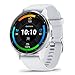 PlayBetter Garmin Venu 3 (Silver/Whitestone) Fitness GPS Smartwatch Bundle - AMOLED Touchscreen, 10 Days Battery, Sleep & Recovery - Includes HD Screen Protectors & Portable Charger