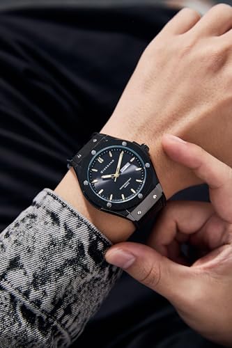 Image of Giordano Analog Watch for Men Round Dial with Leather Band, Day-Date Function and Quartz Movement