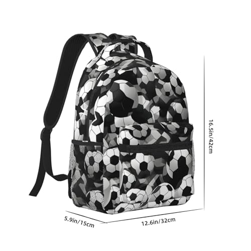 Mochila para laptop con diseño de fútbol EdWal bolsa de trabajo 2