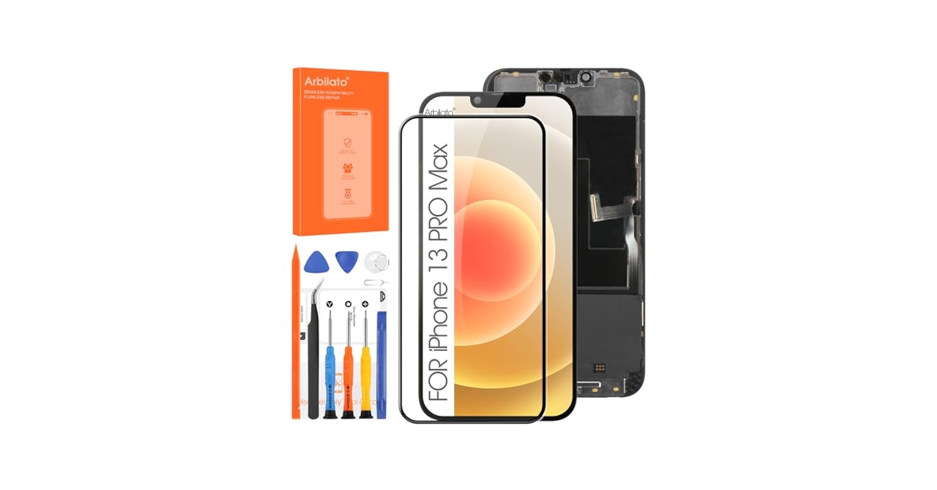 ZY INCELL FHD COF iPhone13 PRO MAX 液晶パネル 33853 - DISPLAY LCD FOR IPHONE 14 PLUS BLACK (INCELL ZY-COF