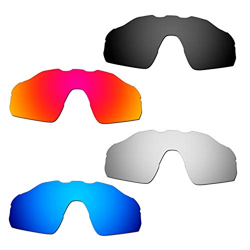 Lentilles de rechange Oakley Radar EV Pitch en titane premium pour lunettes