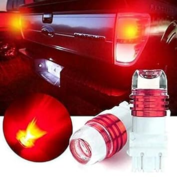 A4S AUTOMOTIVE & ACCESSORIES Universal Back, Reversing Brake Tail LED Light for Bike, Car, RED - Pack of 2 for Hyundai Creta 2020 - image, photos