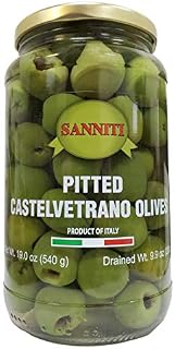 Sanniti Pitted Castelvetrano Olives - 19 Ounce Jar