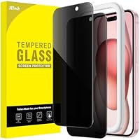 JETech Privacy Pellicola Protettiva per iPhone 15 6,1 Pollici, Anti-Spy Vetro Temperato Film con...
