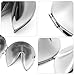 Natico Originals Non-Tarnishing Silver Fortune Cookie Paperweight, Desktop Gift, Resturant Decor (60-2700)
