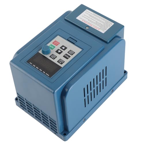 Variable Frequency Drive, Speed Controller for 3-Phase 4kW AC Motor, High Performance with Large Heat Sink, Easy to Operate and Wire