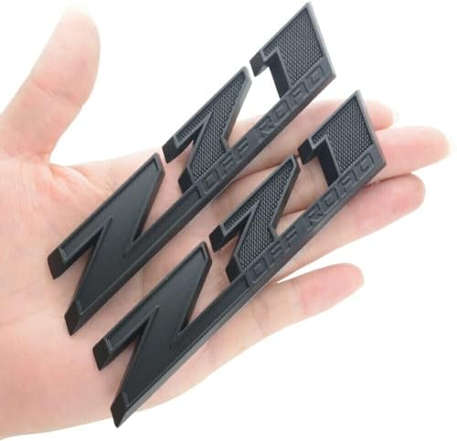 Emblemas Z71 negros mate de 5 pulgadas para maletero de coche todoterreno