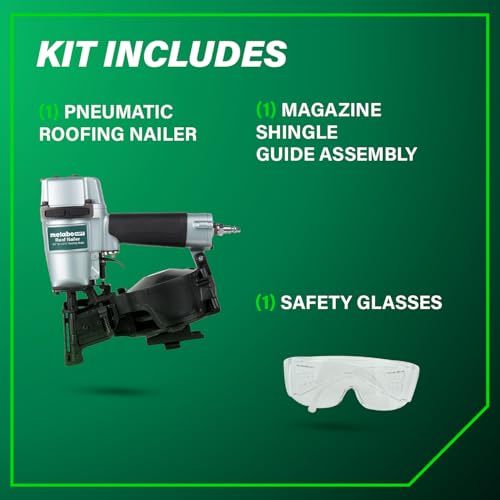 Metabo HPT Roofing Nailer, Pro-preferred Pneumatic Power Nailers, Ideal thumbnail 5