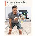 Parsonver 5ATM Waterproof Fitness Tracker, Swimming Smart Watch with Step Counter, Stopwatch, Pedometer, 24/7 Heart Rate/Blood Oxygen/Sleep Monitor, 110+ Sport Modes Fitness watch for Women Men, Black - Image 5