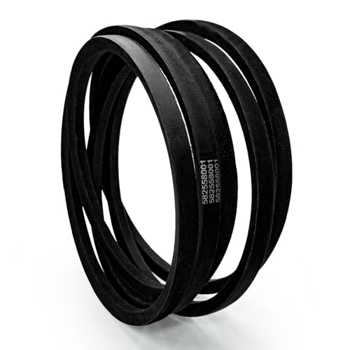 Earthtec 582558001 Replacement for Husqvarna Z248F 48 Inch Zero Turn Mower RedMax RZT48 Jonsered Z48F Lawn Mower Deck Belt 147 1/4 L x 5/8 W