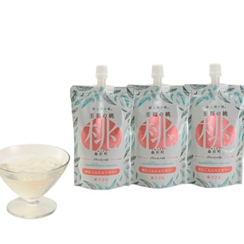 「至福の桃 こんにゃくゼリー」12個/ 冷菓あかつき 食物繊維 コラーゲン ヒアルロン酸 プルプル 福島県 特産品 No.146