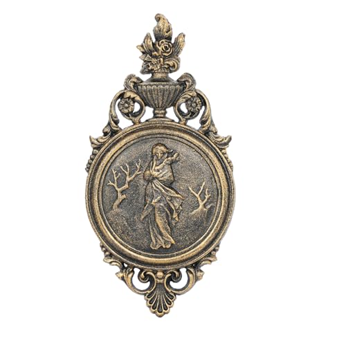 Sungmor Ornate Cast Iron Wall Art Plaque – Classical Woman
