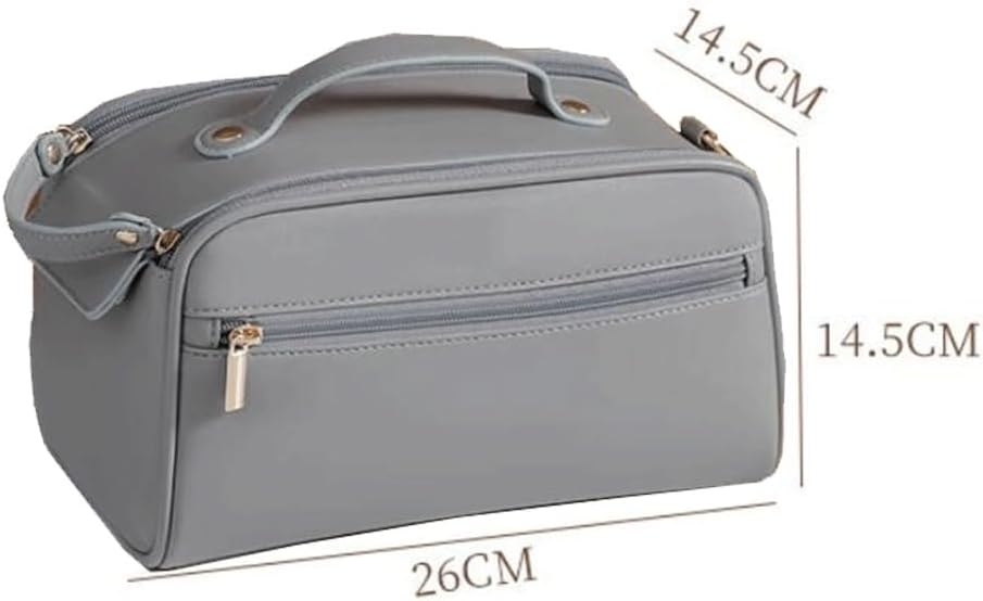 Makeup bag, portable, large capacity cosmetic storage, carrying a wash when going out image 2