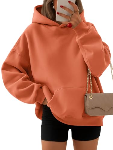 Image of EFAN Women's Hoodies Oversized Sweatshirt Comfort Fleece Sweaters | Cozy Trendy Pullover Hoodies, Sweatshirts with Pockets For Fall & Winter