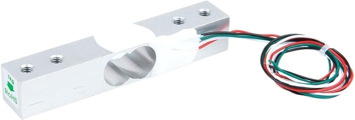 Load Cell, Weighing Load Cell Sensor 1/3/5Kg for Electronic Kitchen Scale YZC-131 with Wires, Weighing Sensor for Small Scale for Hopper Weight High Pressure Tension Weighing(10KG) (5kg A)