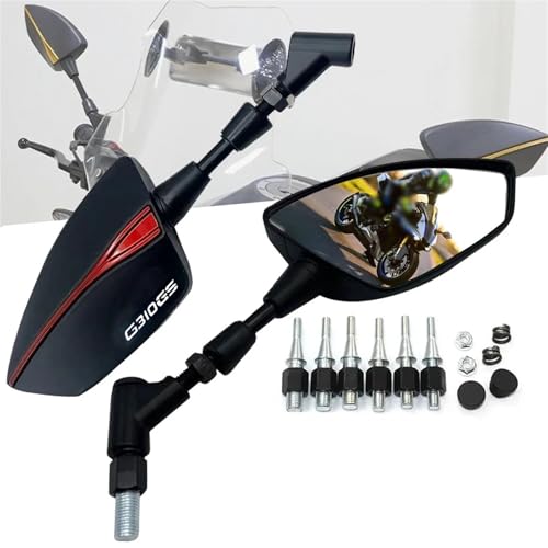 Espejos de Motocicleta G310GS G310R Regulables con Cristal Antirreflejo 3
