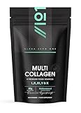 Multi Collagen Protein Powder 1kg - Types I, II, III, V & X - Hydrolyzed Grass Fed Bovine, Wild Caught Fish, & Free-Range Chicken & Eggshell Collagen. by Alpha01