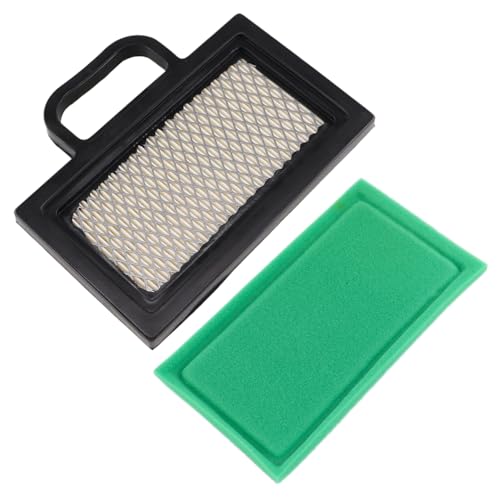 MCHNIC Filtre à air avec préfiltre pour Briggs & Stratton Intek Extended Life Serie V-Twin 18-26 CV Moteur tracteur tondeuse remplace 499486 499486S 698754 273638...