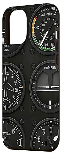 Iphone 12 Pro Max Vintage Airplane Instruments Aircraft Aviation Pilot Gifts Case #TOP1