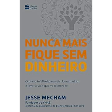 Capa do livro Nunca mais fique sem dinheiro: O plano infalível para sair do vermelho e levar a vida que você merece