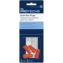 Flents Protechs Foam Ear Plugs for Sleeping, Snoring, Loud Noise, Concerts, Construction, Studying & Traveling, NRR 31, Made in the USA