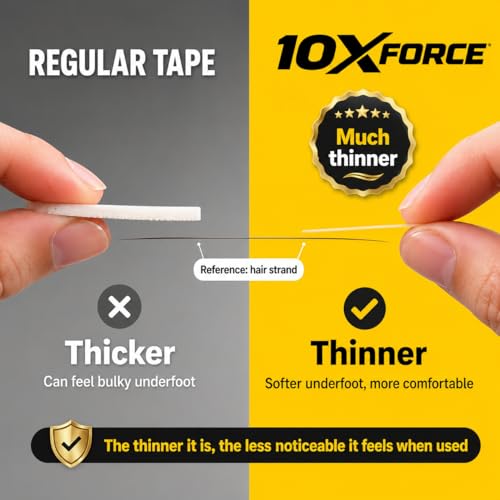 Image of [Made in Korea] Ultra-Thin Bathtub Non Slip Stickers - Diamond Grip Anti Slip Shower Stickers with Strong Adhesive for Elderly, Safety Use (10)