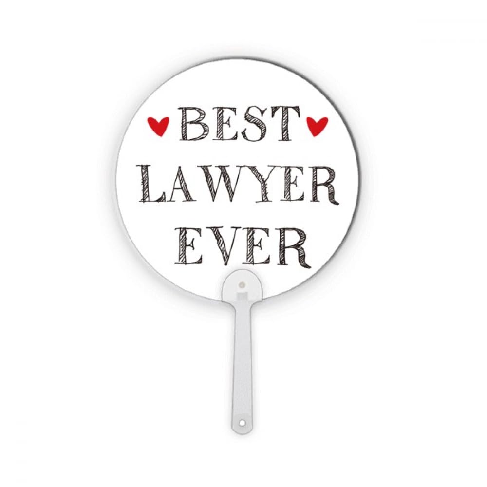 Éventail rond Best Lawyer ever le cadeau idéal pour féliciter un avocat