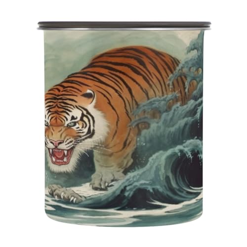 Envase hermético acero inox 900 ml Tiger Wave